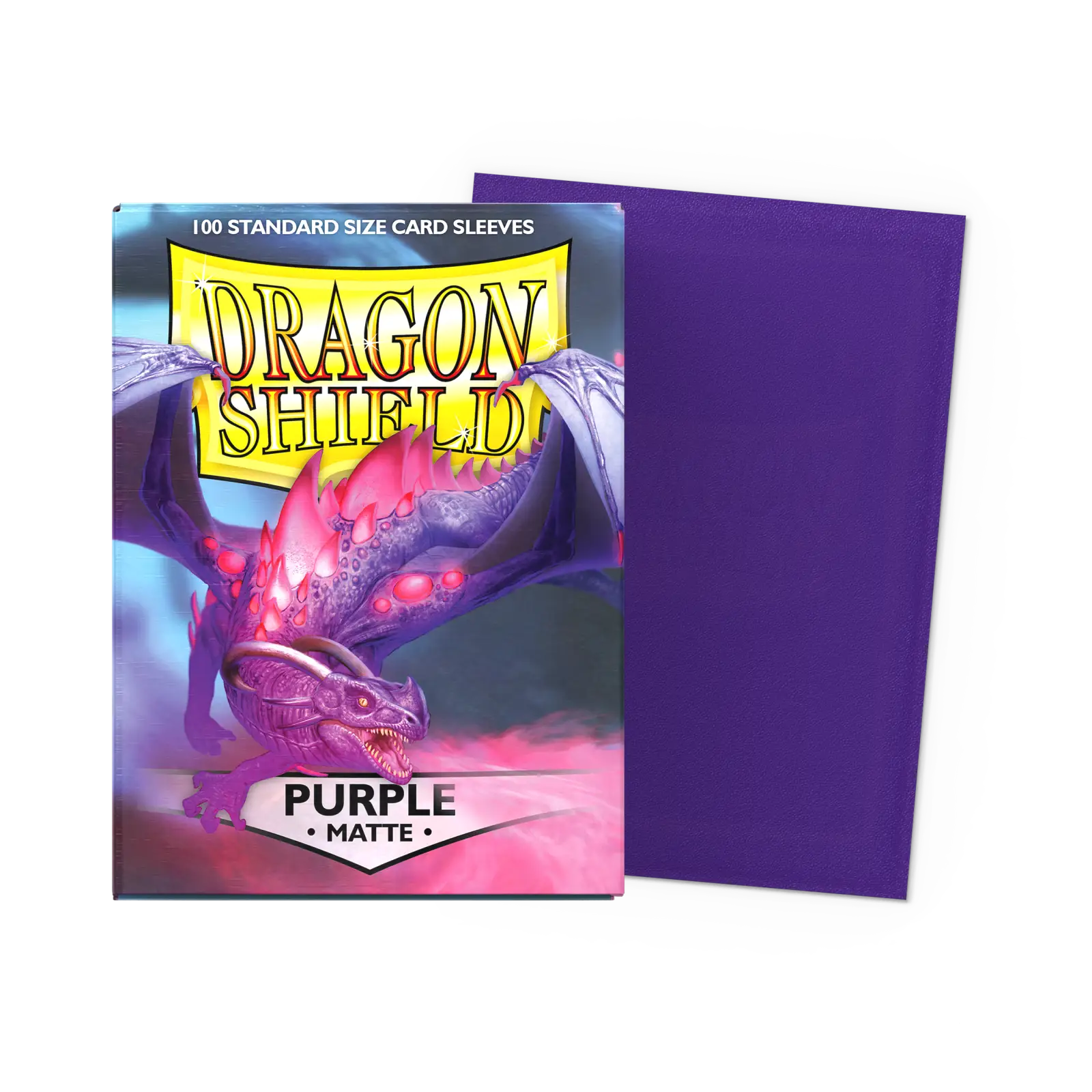 Sleeves: Dragon Shield - Matte - Purple (100) - Image 2