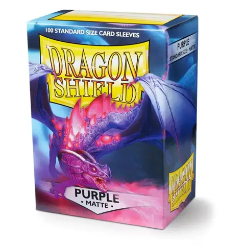 Sleeves: Dragon Shield - Matte - Purple (100) - Image 4