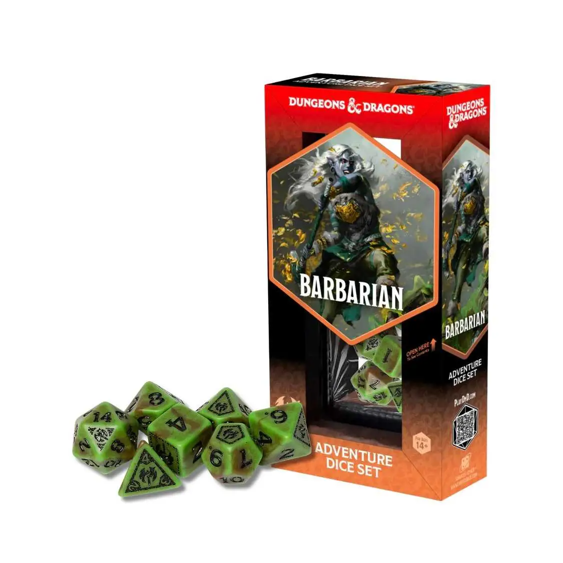 Dungeons & Dragons: Adventure Dice Set - Barbarian