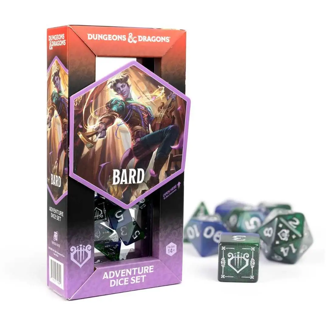 Dungeons & Dragons: Adventure Dice Set - Bard - Image 2