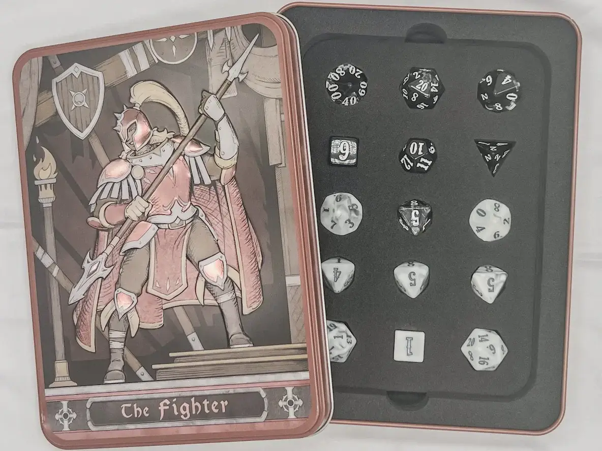 Epic Resin Dice Set: Figther - Image 7