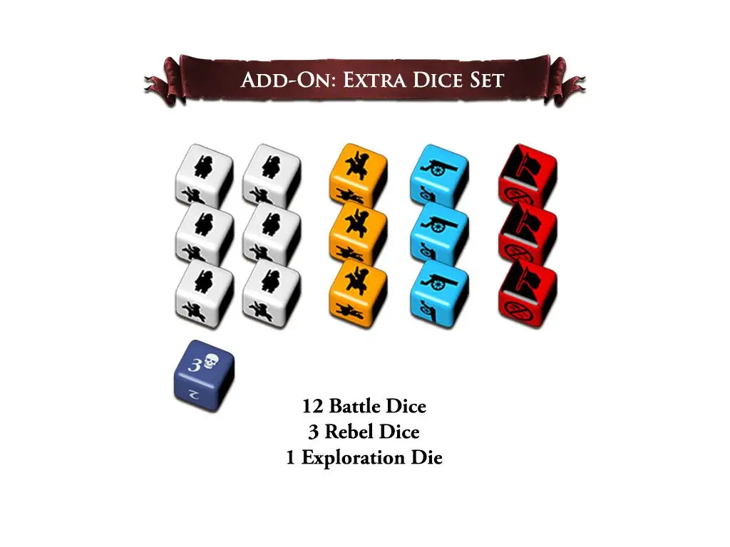 Europa Universalis: The Price of Power - Extra Dice Set