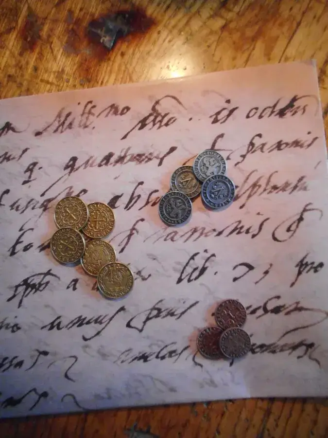 Europa Universalis: The Price of Power - Metal Coin Set - Image 2