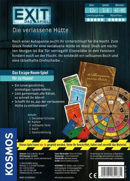 Exit: Das Spiel - Die verlassene Hütte (DE) - Image 2