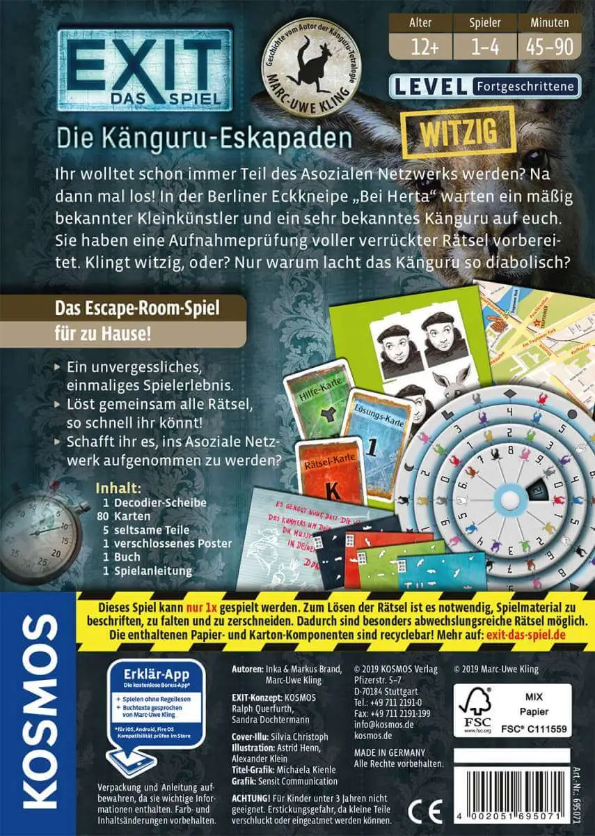 Exit: Das Spiel - Die Känguru-Eskapaden (DE) - Image 2