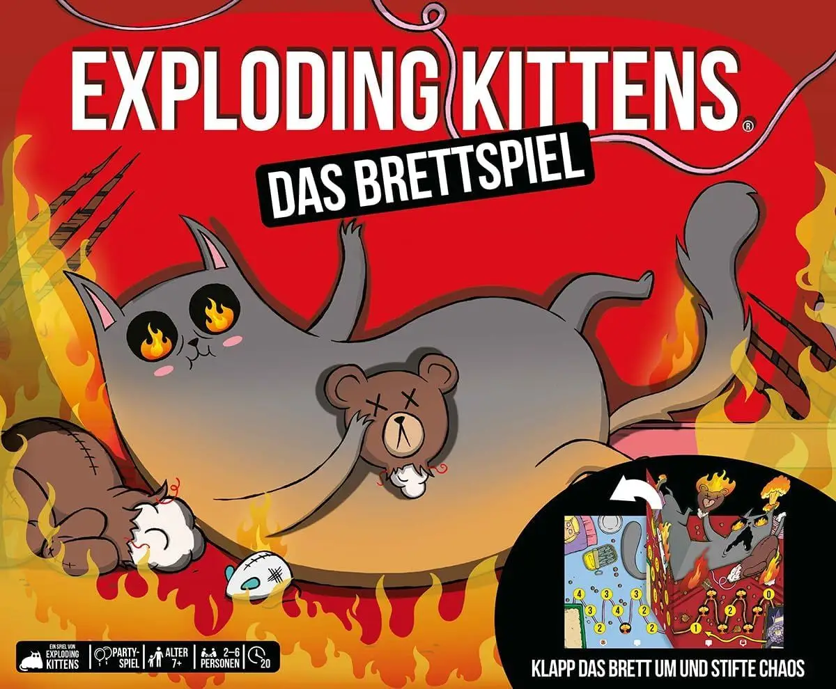 Exploding Kittens: Das Brettspiel (DE)