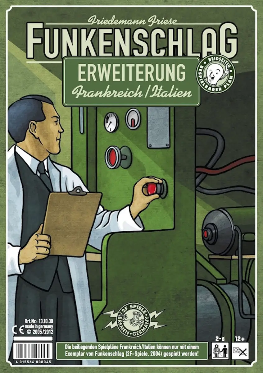 Funkenschlag: Erweiterung 1 - Frankreich/Italien