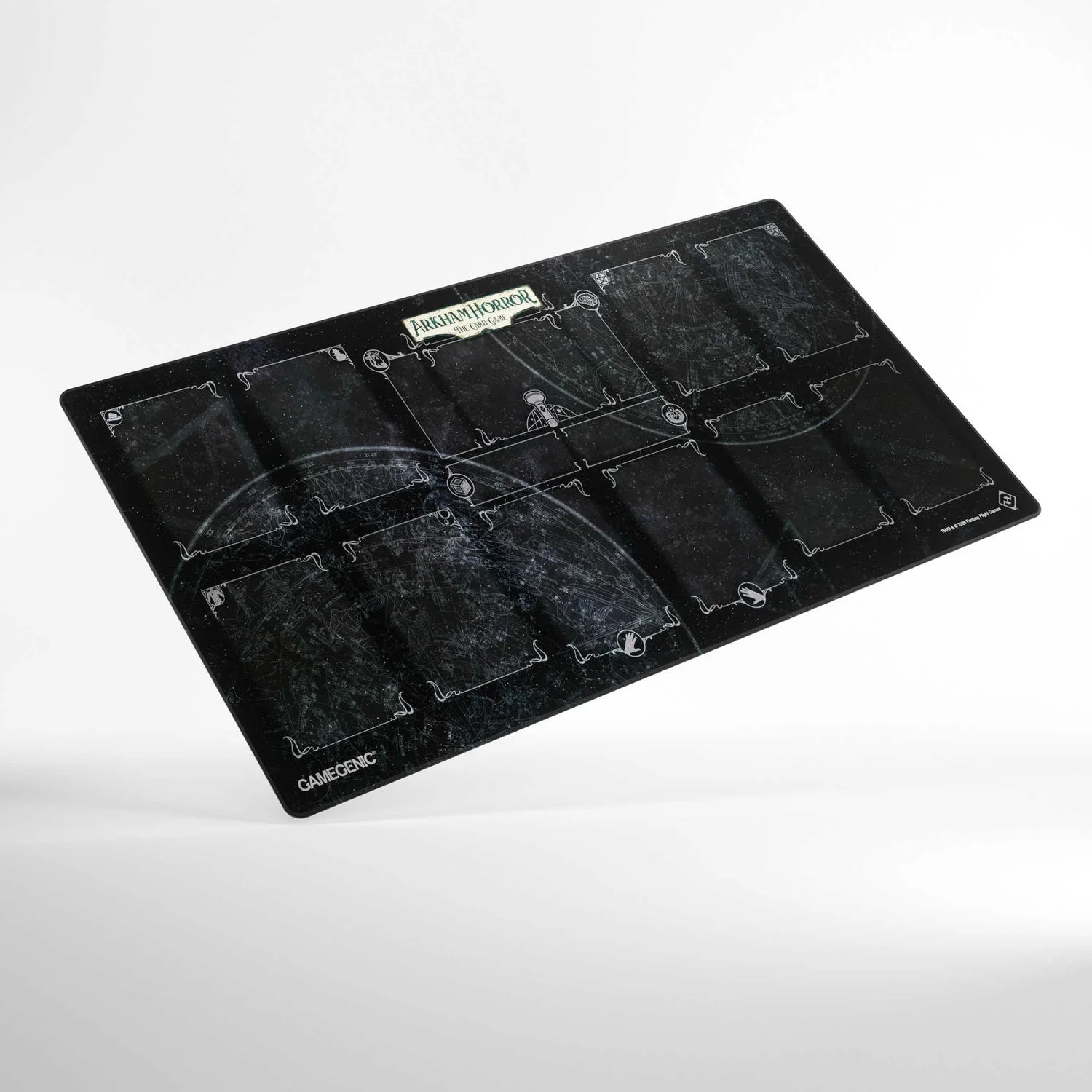 Game Mat: Arkham Horror - Investigator - Black - Image 2