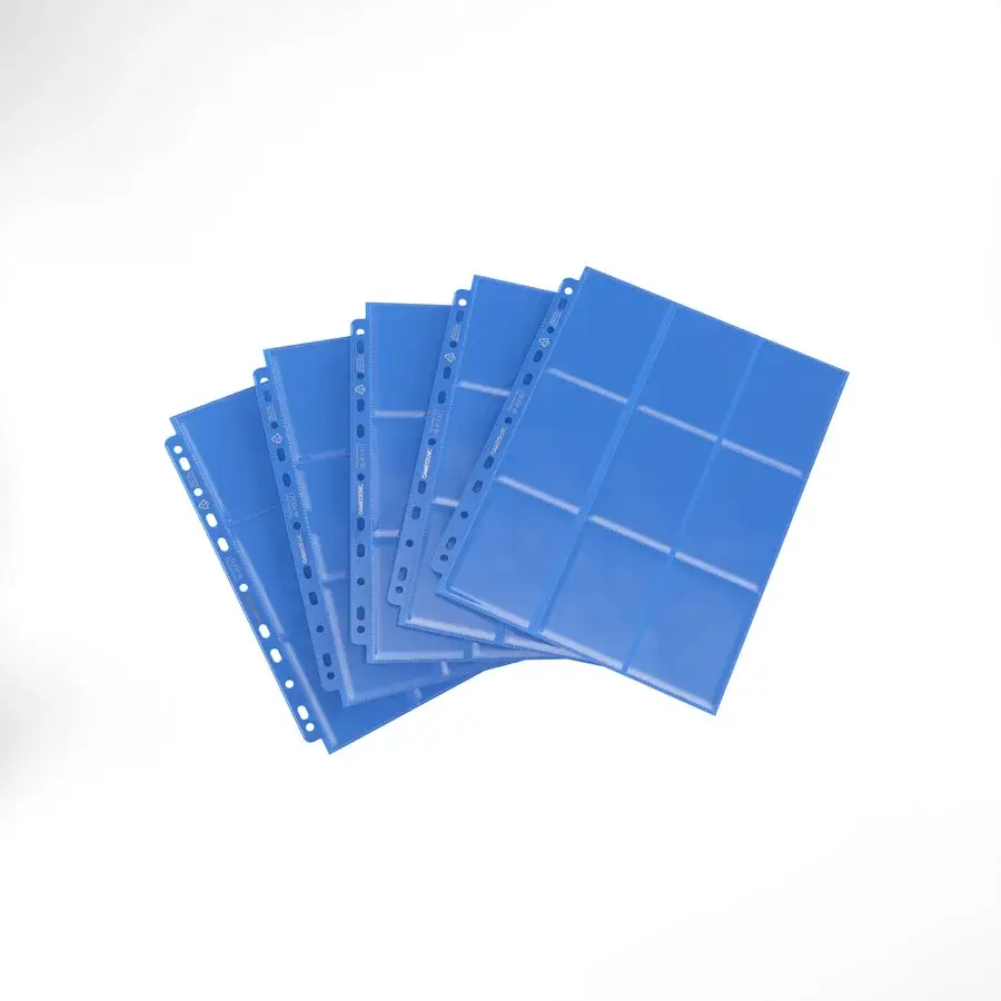 Pocket Pages: Gamegenic - 18-Pocket Pages - Side-Loading - Singles - Blue - Image 2