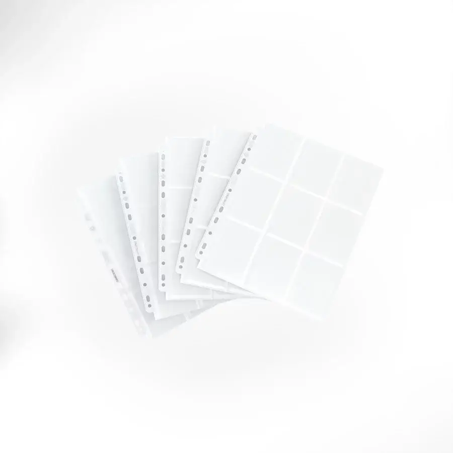 Pocket Pages: Gamegenic - 18-Pocket Pages - Side-Loading - White - Image 2
