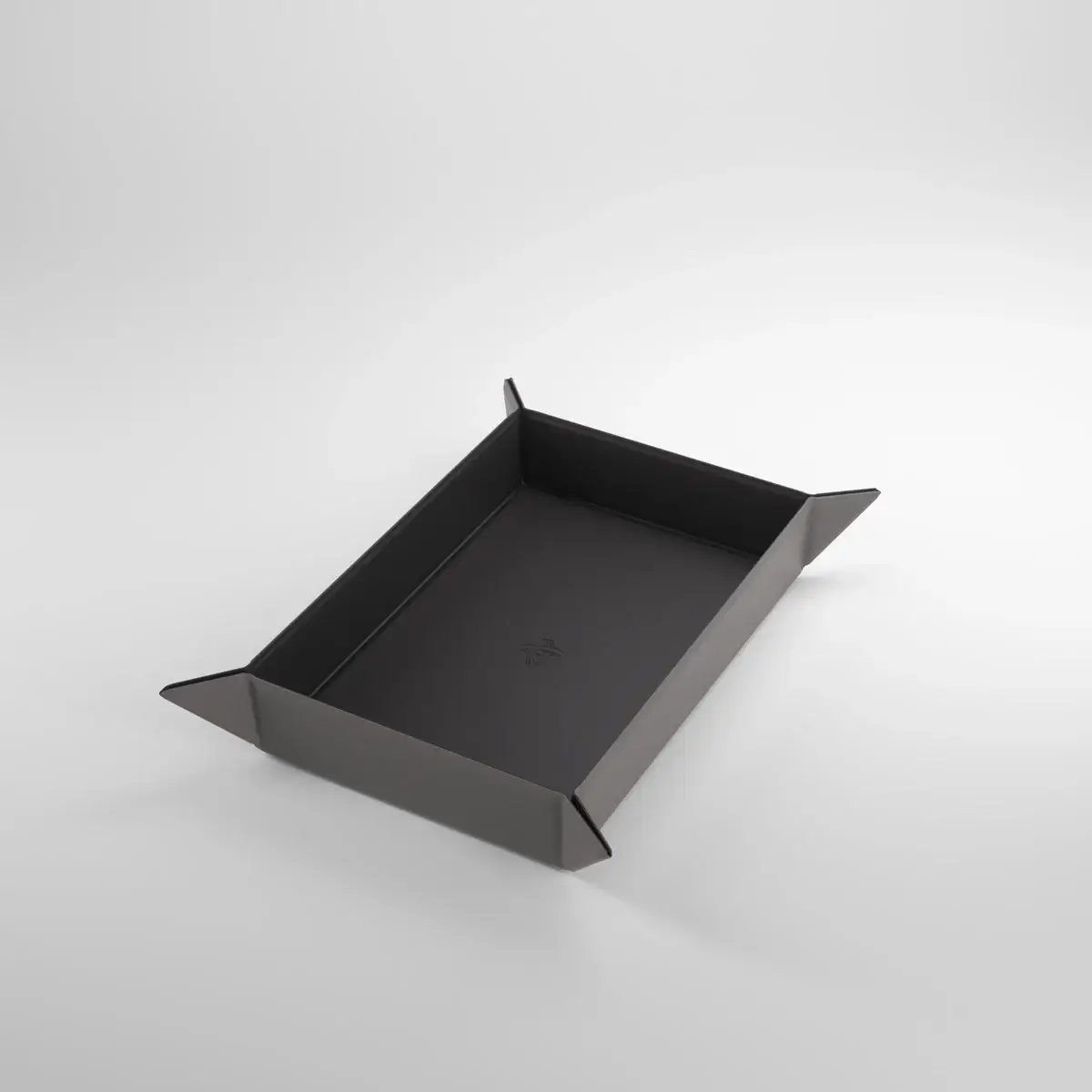 Gamegenic - Magnetic Dice Tray - Rectangular - Black/Gray - Image 2