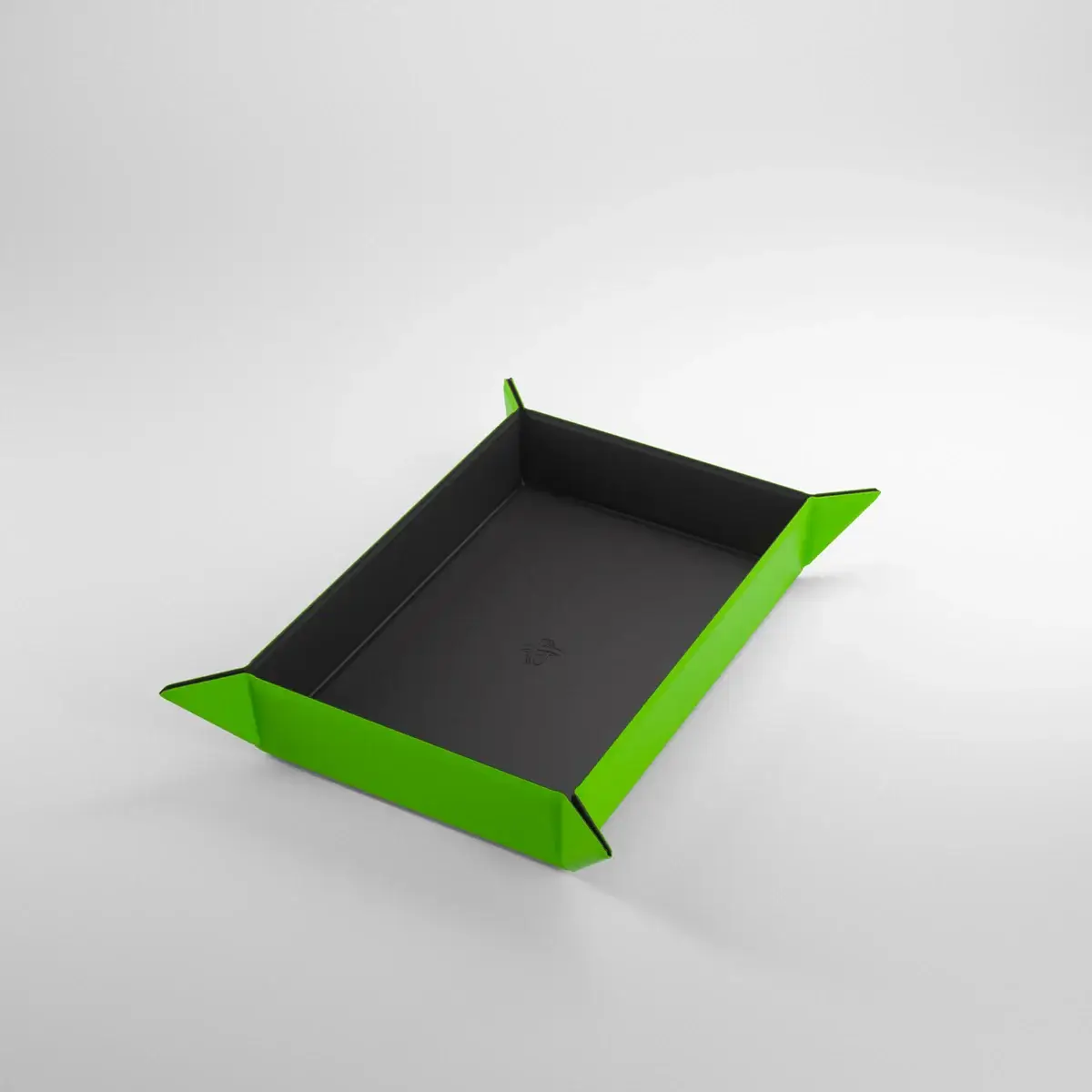 Gamegenic - Magnetic Dice Tray - Rectangular - Black/Green - Image 3
