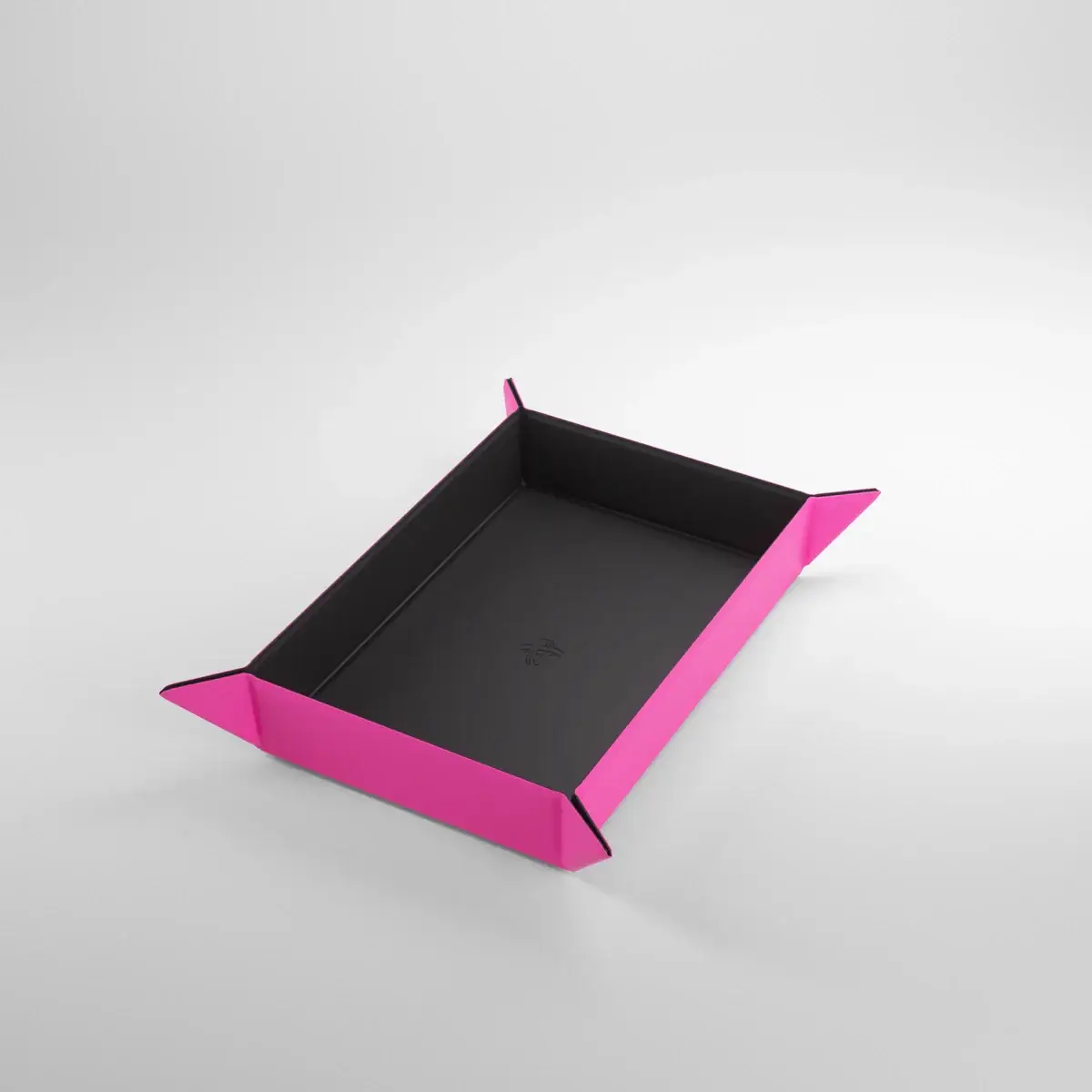 Gamegenic - Magnetic Dice Tray - Rectangular - Black/Pink - Image 3