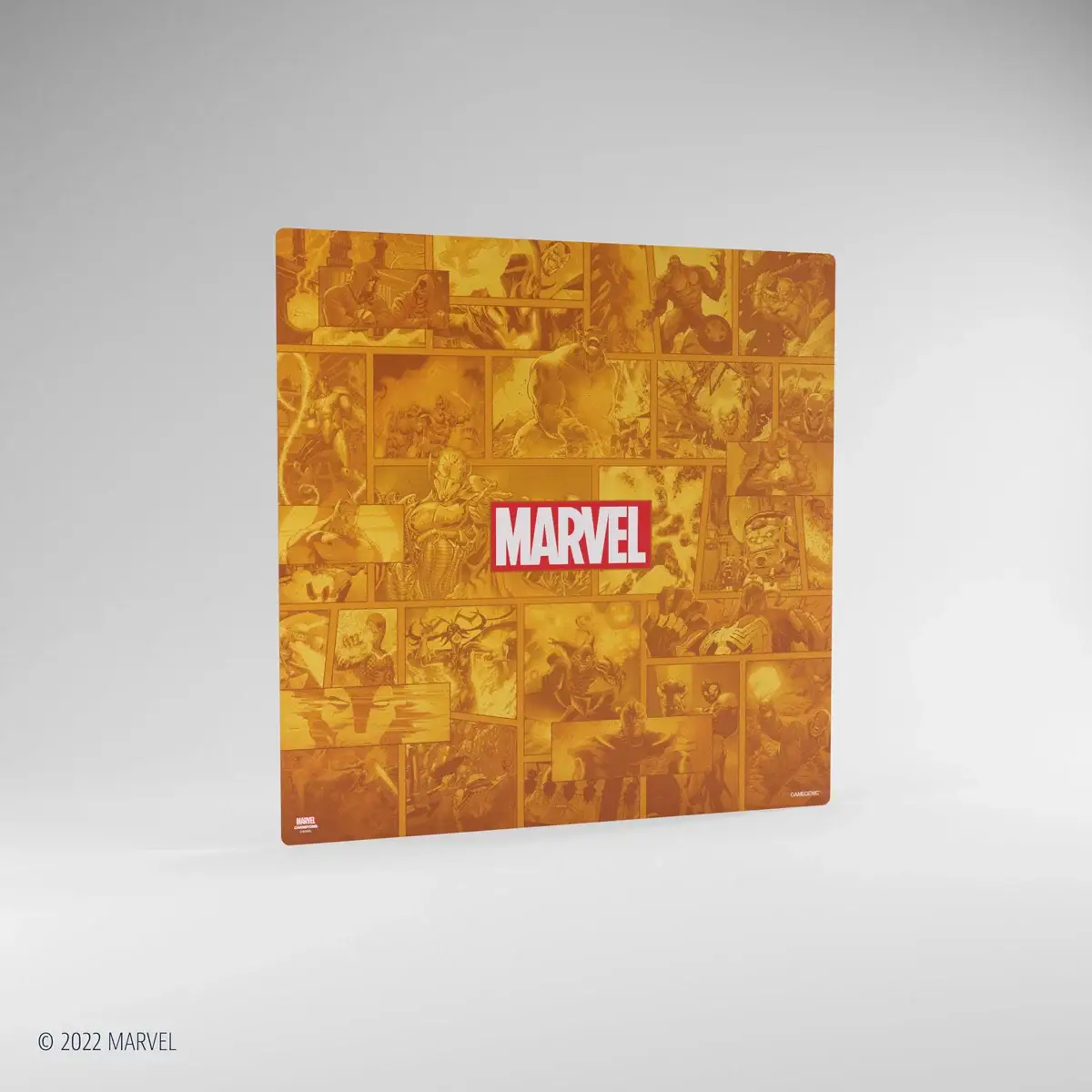 Gamegenic - Marvel Champions Game Mat XL - Marvel Orange