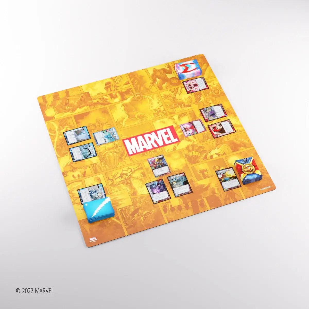 Gamegenic - Marvel Champions Game Mat XL - Marvel Orange - Image 2