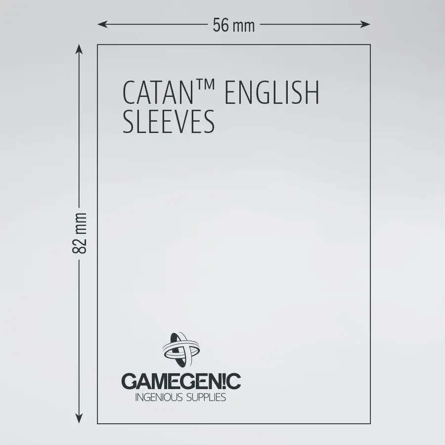 Board Game Sleeves: Matte - Catan - Red (60) - Image 3