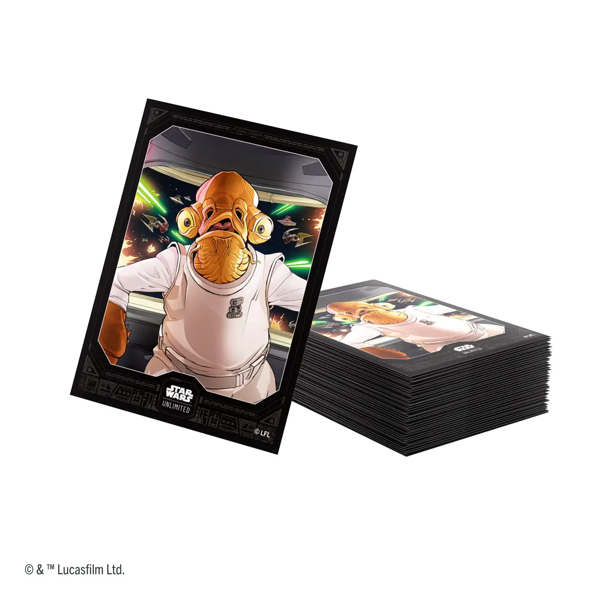 Art Sleeves: Star Wars Unlimited - Admiral Ackbar - Image 2
