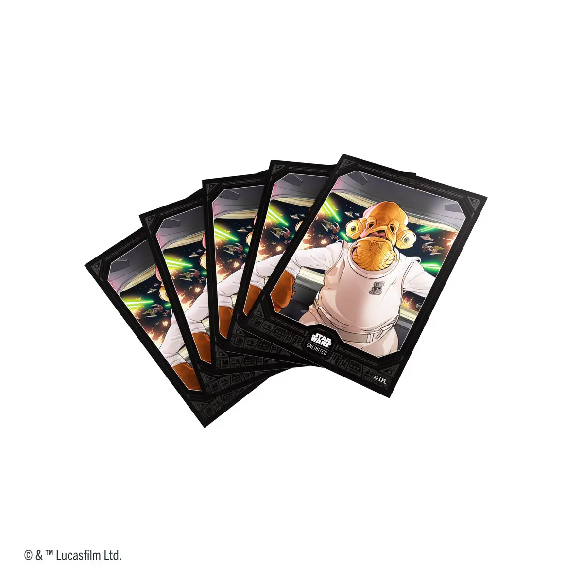 Art Sleeves: Star Wars Unlimited - Admiral Ackbar - Image 3