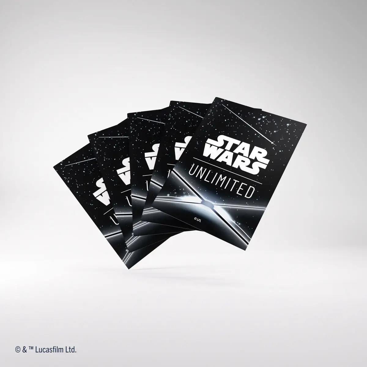 Art Sleeves: Star Wars Unlimited - Card Back - Black - Image 3