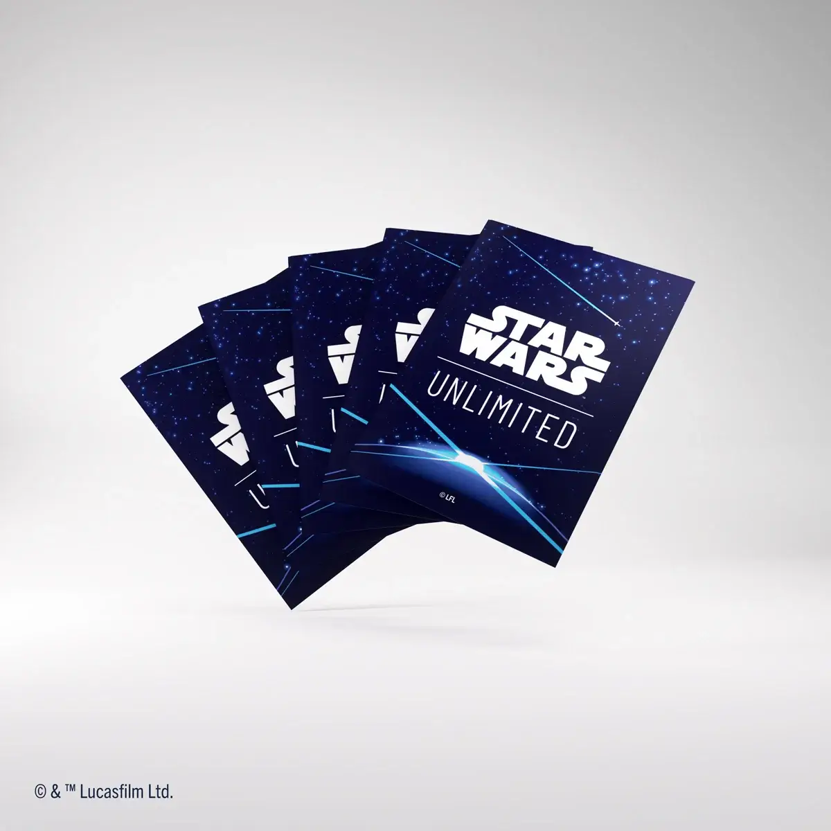 Art Sleeves: Star Wars Unlimited - Card Back - Blue - Image 3