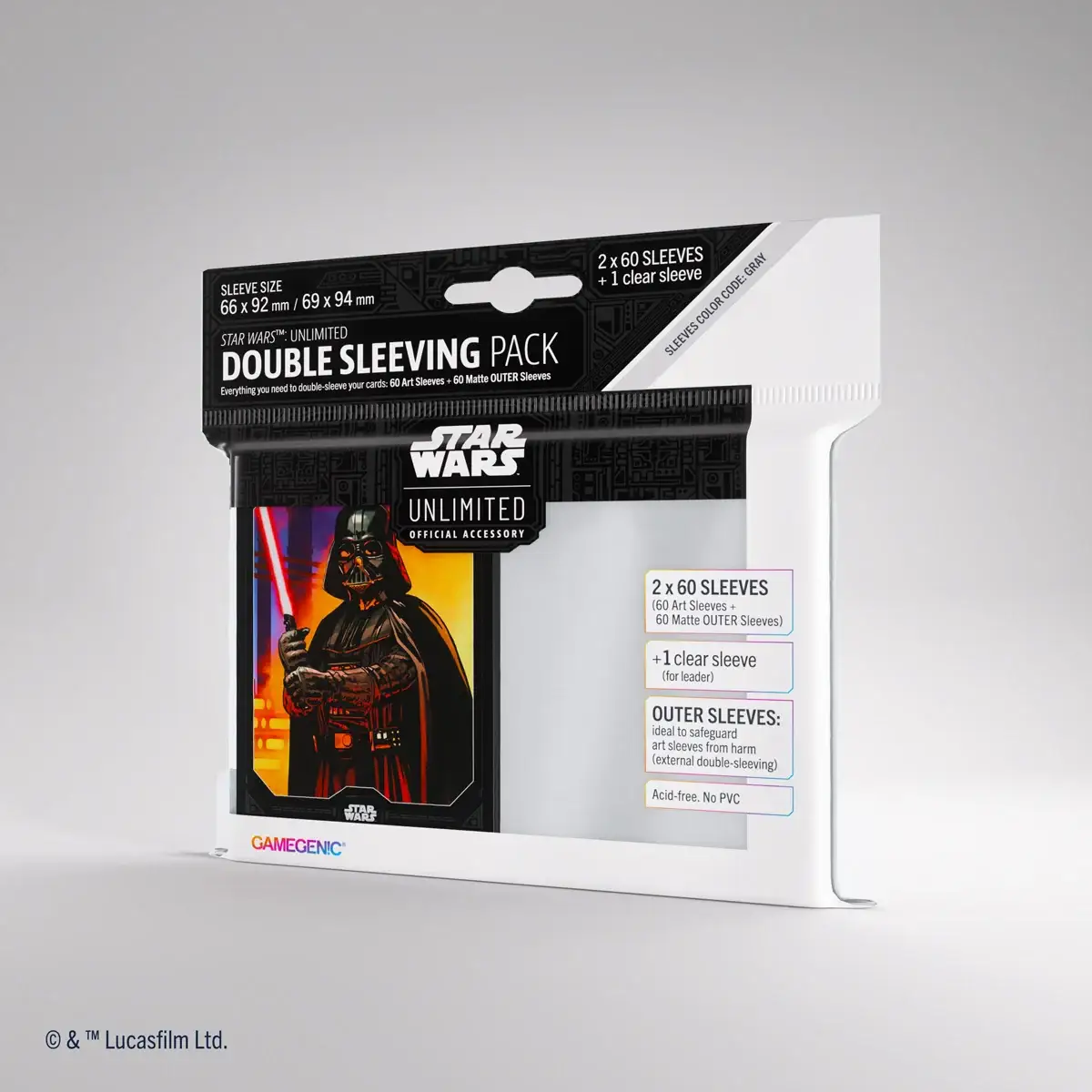 Double Sleeving Pack: Star Wars Unlimited - Darth Vader