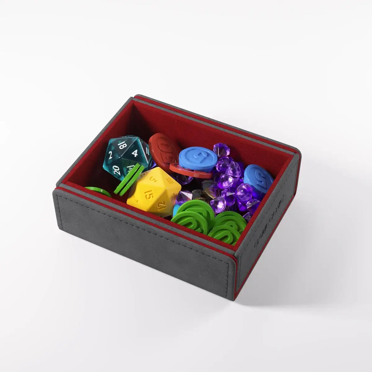 Gamegenic Token Keep - Gray/Red - Image 4