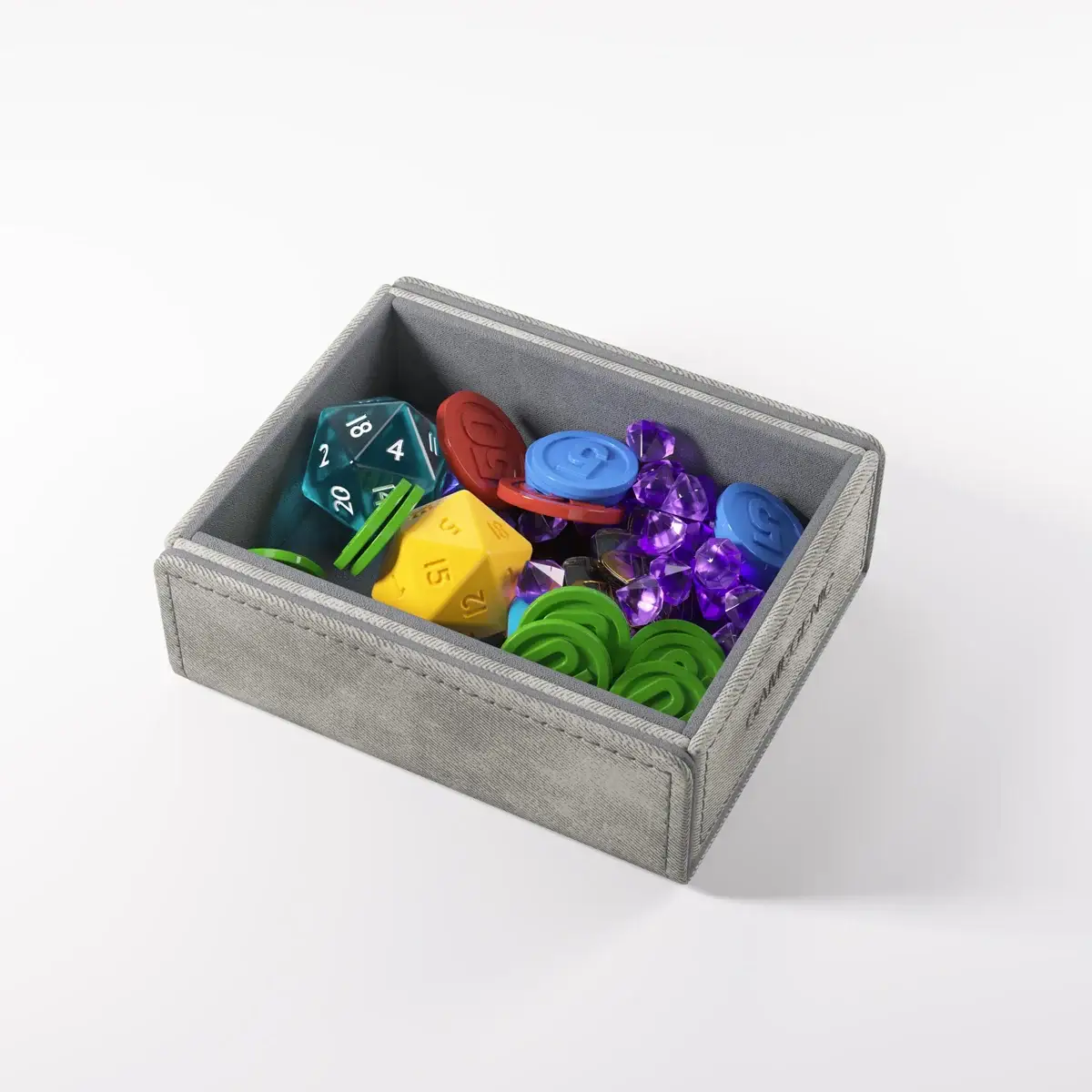Gamegenic Token Keep - Grey - Image 4