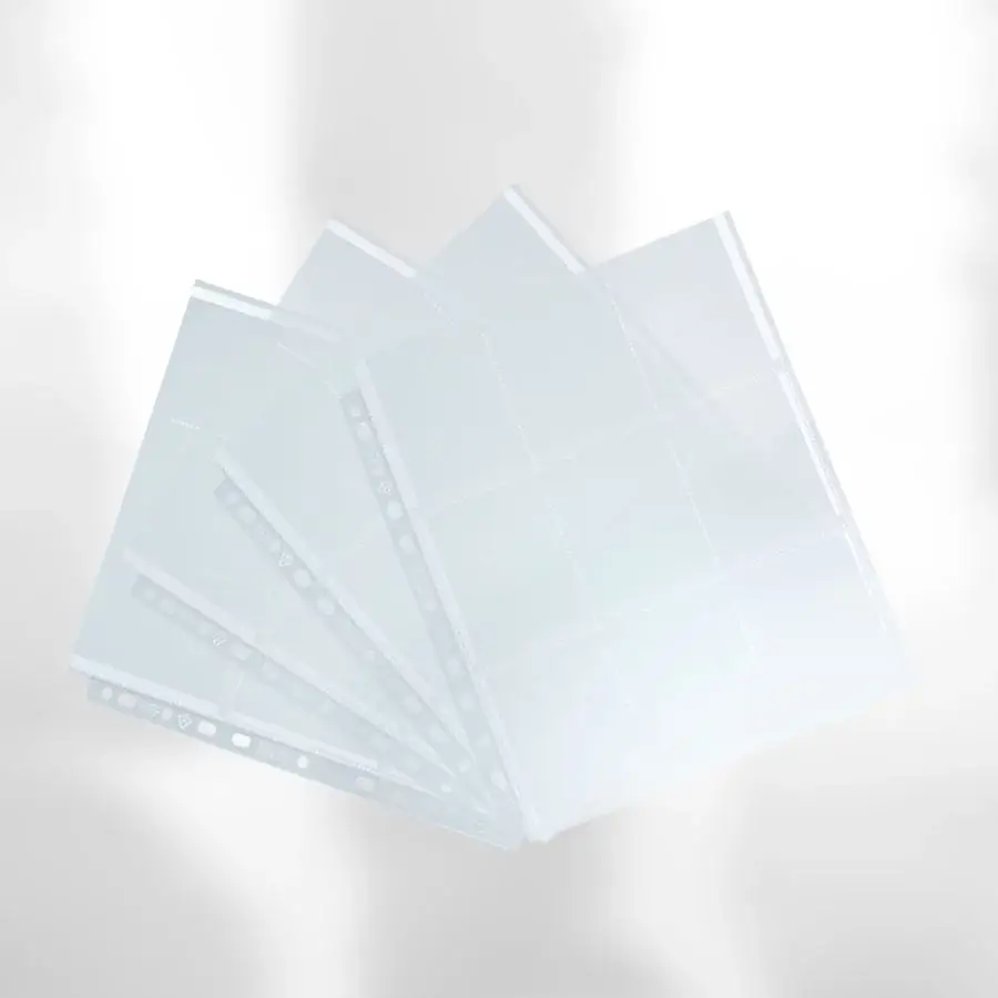 Pocket Pages: Gamegenic - Ultrasonic - 9-Pocket Pages - Top-Loading - Clear - Image 3