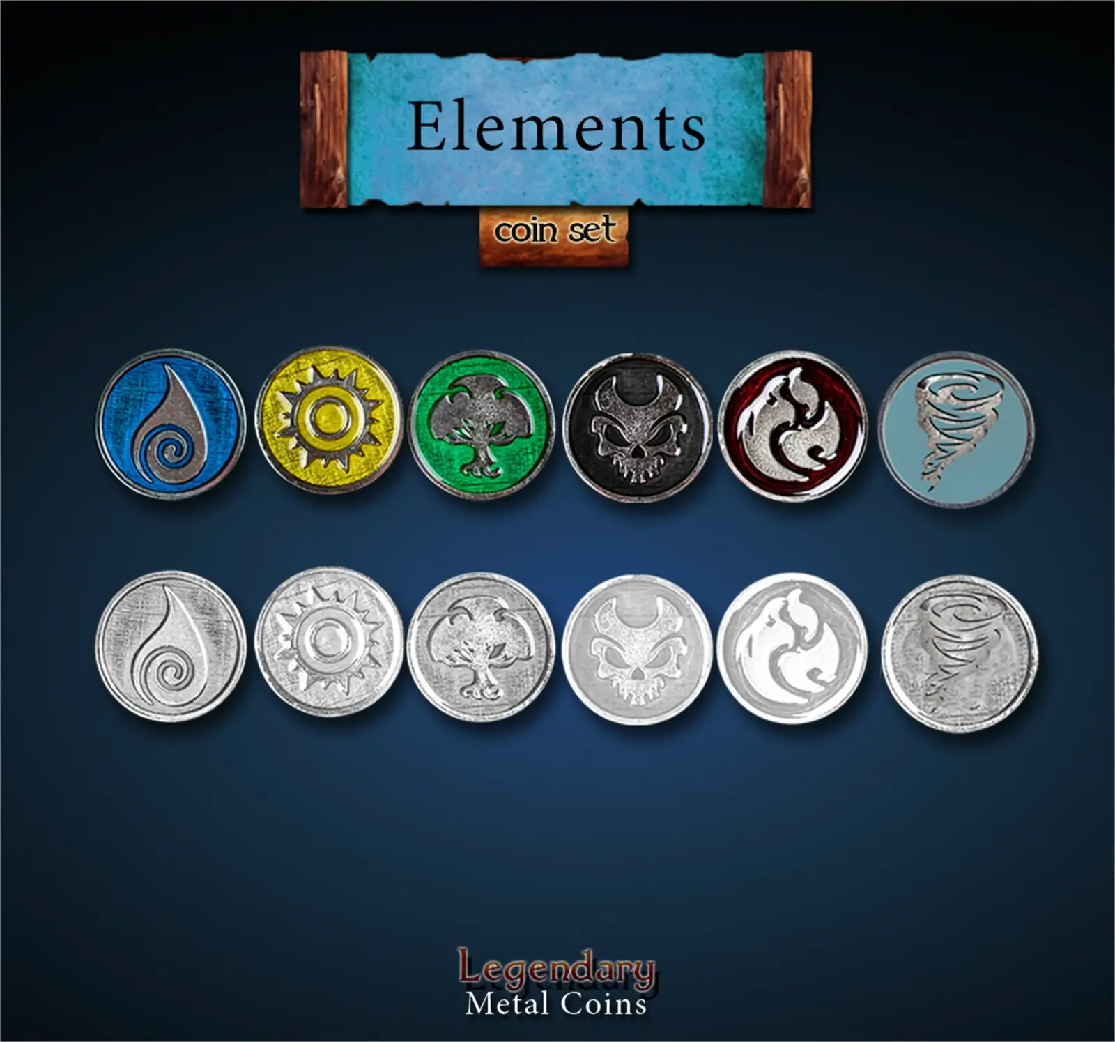 Gloomhaven: Elements Pack - 6 Elements