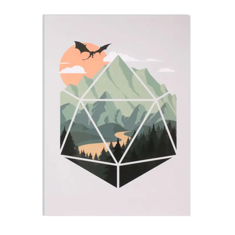 Greeting Card: A D20 Scene