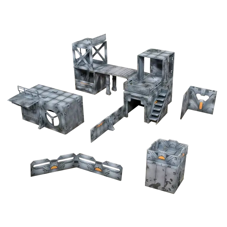 Halo: Flashpoint - Deluxe Buildable 3D Terrain Set