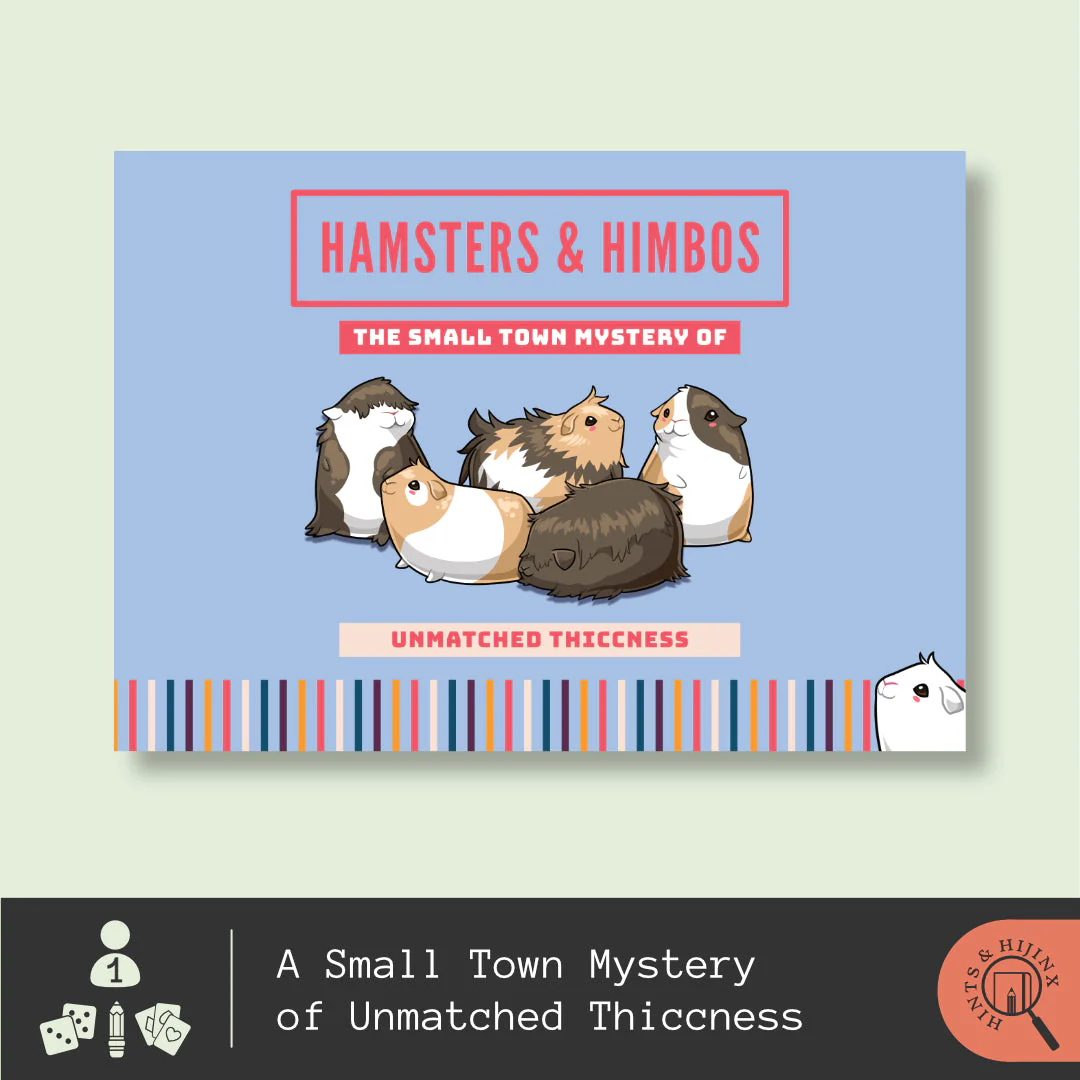 Solo Journaling RPG: Hamsters and Himbos (EN)