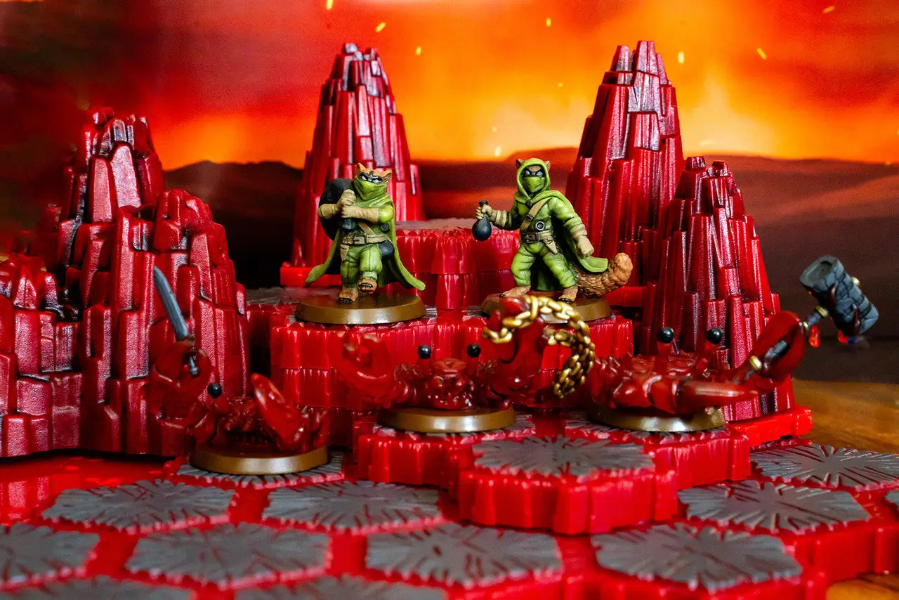HeroScape: Army Expansion - Molten Crustaceans & Tanuki Tricksters (EN) - Image 3