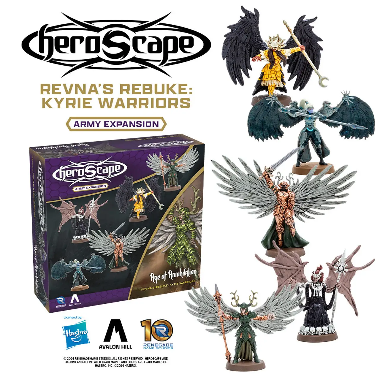 HeroScape: Revnas Rebuke - Kyrie Warriors (EN) - Image 3
