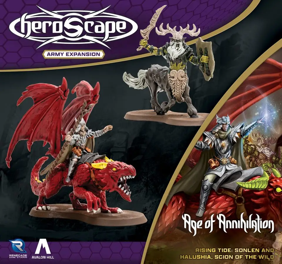 HeroScape: Rising Tide - Army Expansion - Sonlen & Halushia - Scion of the Wild (EN)