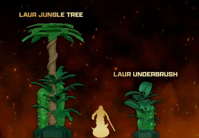 HeroScape: Terrain System - The Grove at Laurs Edge (EN) - Image 3