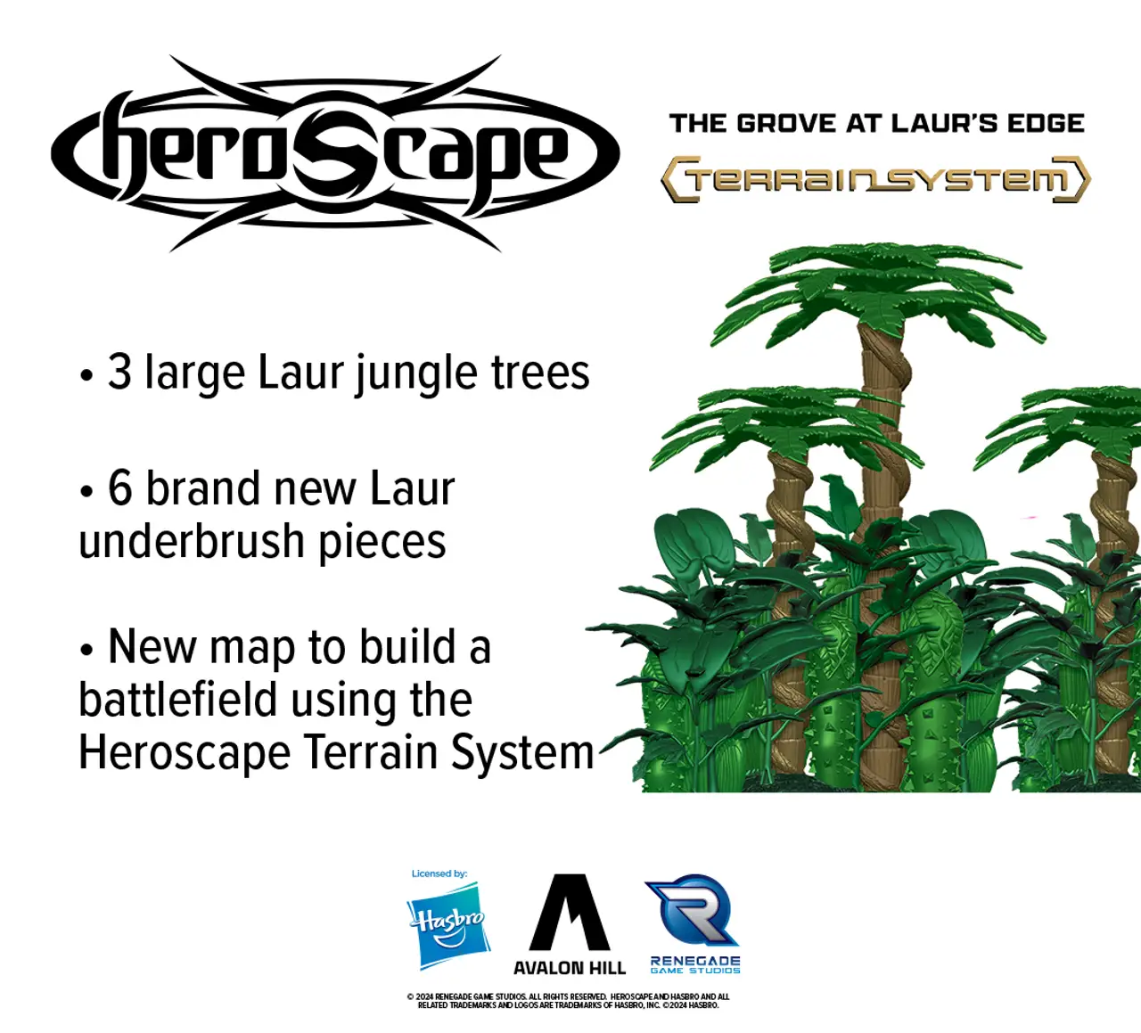 HeroScape: Terrain System - The Grove at Laurs Edge (EN) - Image 4