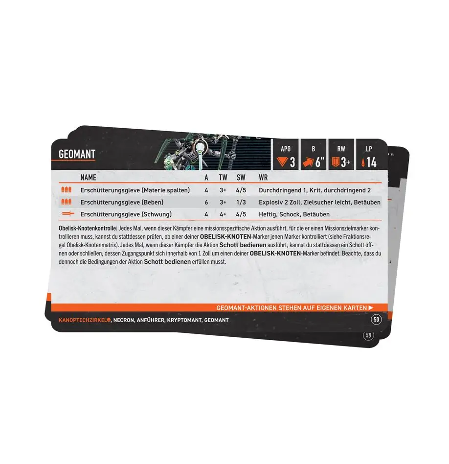 Kill Team: Canoptek Circle - Datenkarten (DE) - Image 3