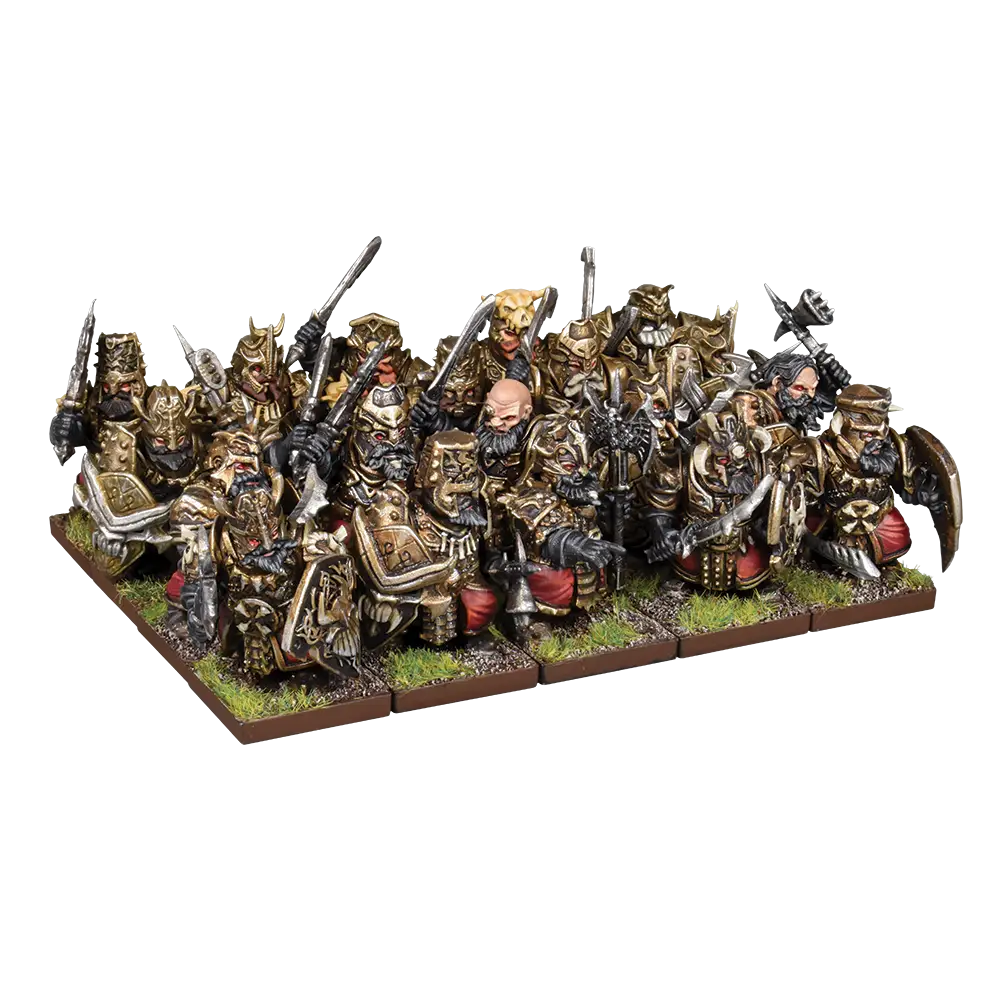 Kings of War: Abyssal Dwarf - Blacksoul Regiment