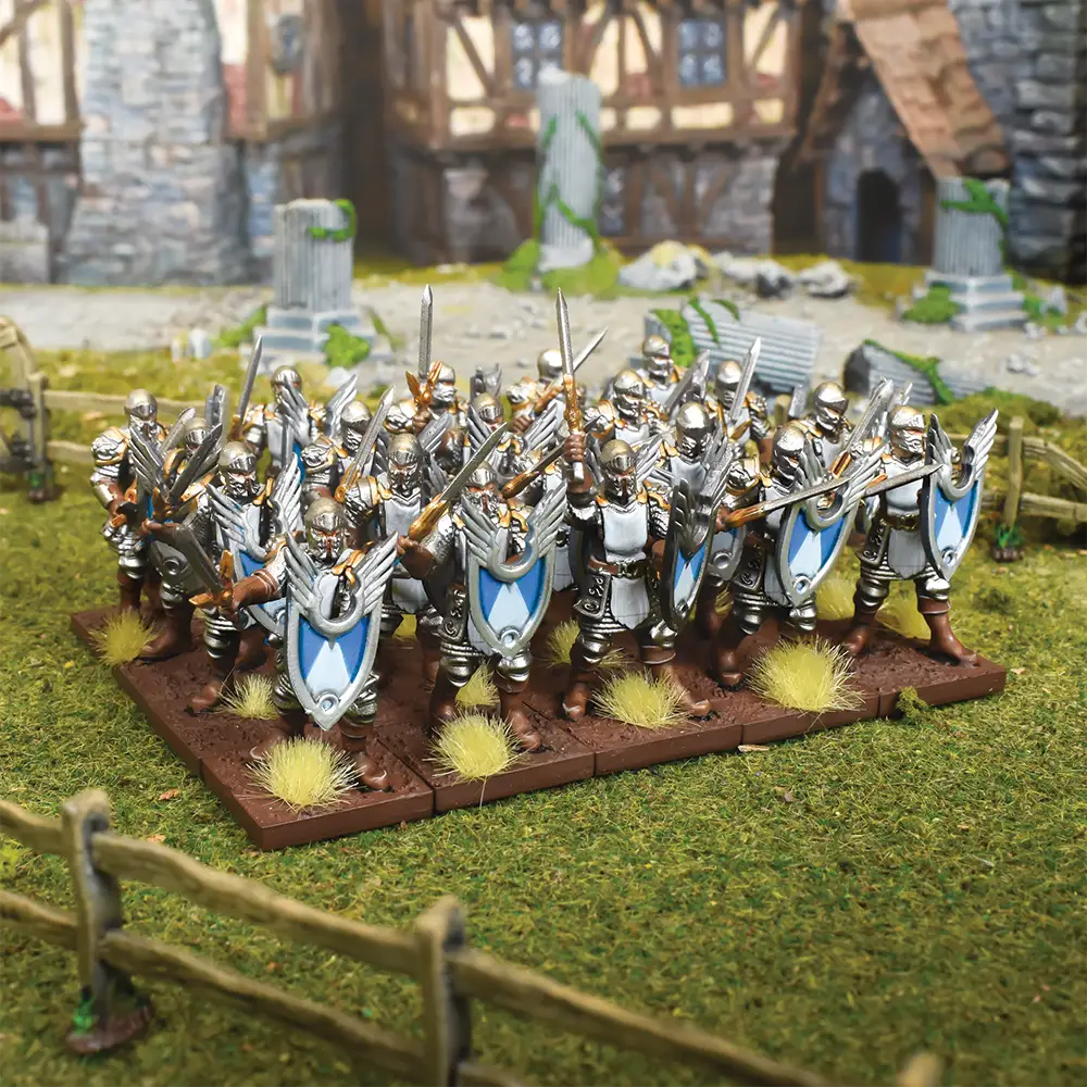 Kings of War: Basilean - Men-at-Arms Regiment - Image 2