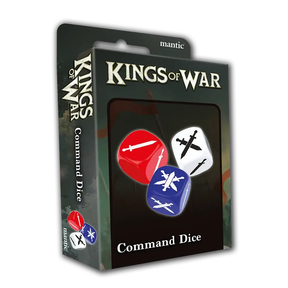 Kings of War: Command Dice Set