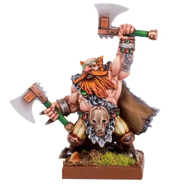 Kings of War: Dwarf - Berserker Lord