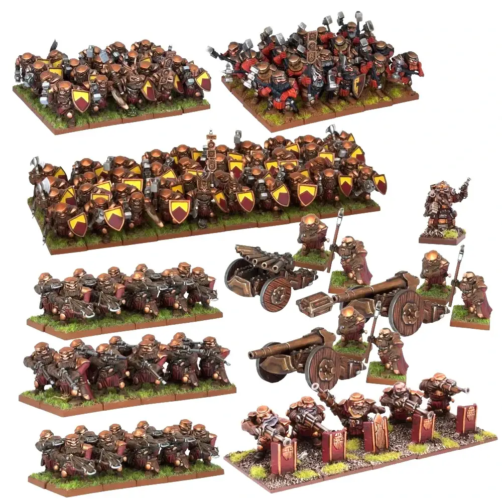 Kings of War: Dwarf - Mega Army