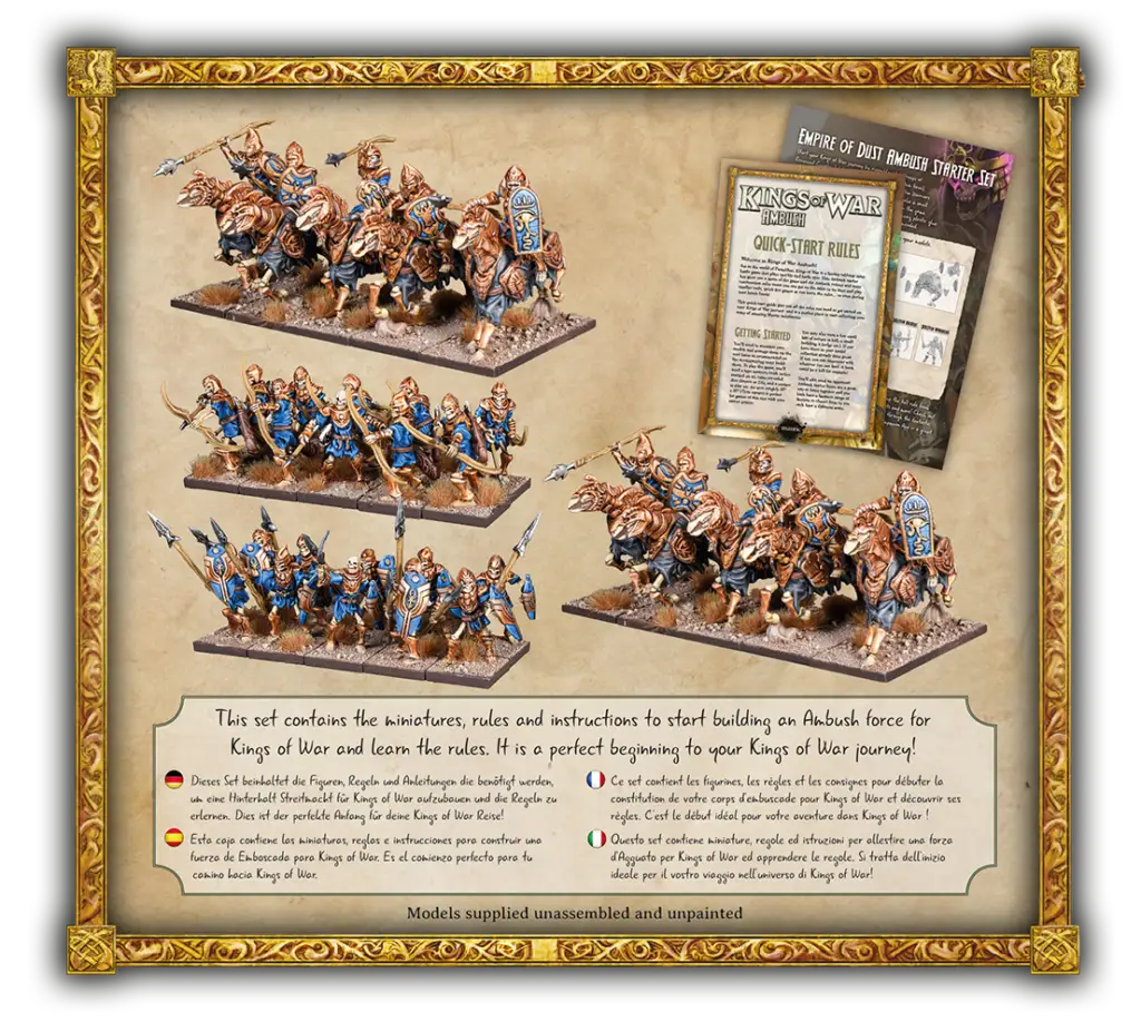 Kings of War: Empire of Dust - Ambush - Starter Set (EN) - Image 6