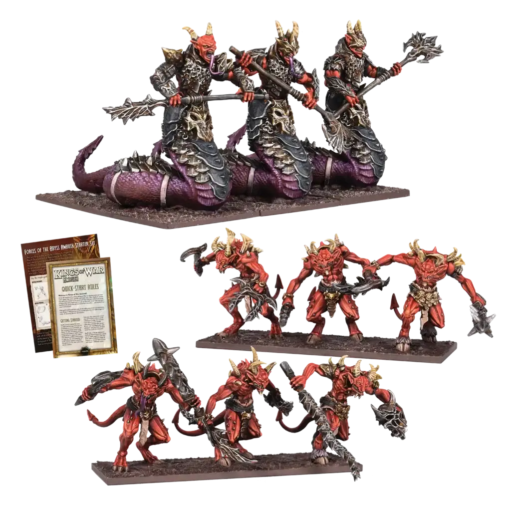 Kings of War: Forces of the Abyss - Ambush - Starter Set (EN)