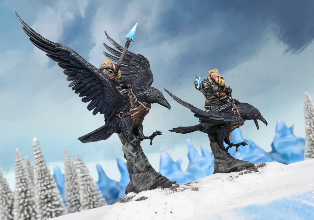 Kings of War: Northern Alliance - Frostclaw Raven Regiment - Image 2