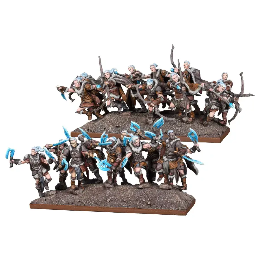 Kings of War: Northern Alliance - Ice Kin Hunter/ Berserker Regiment