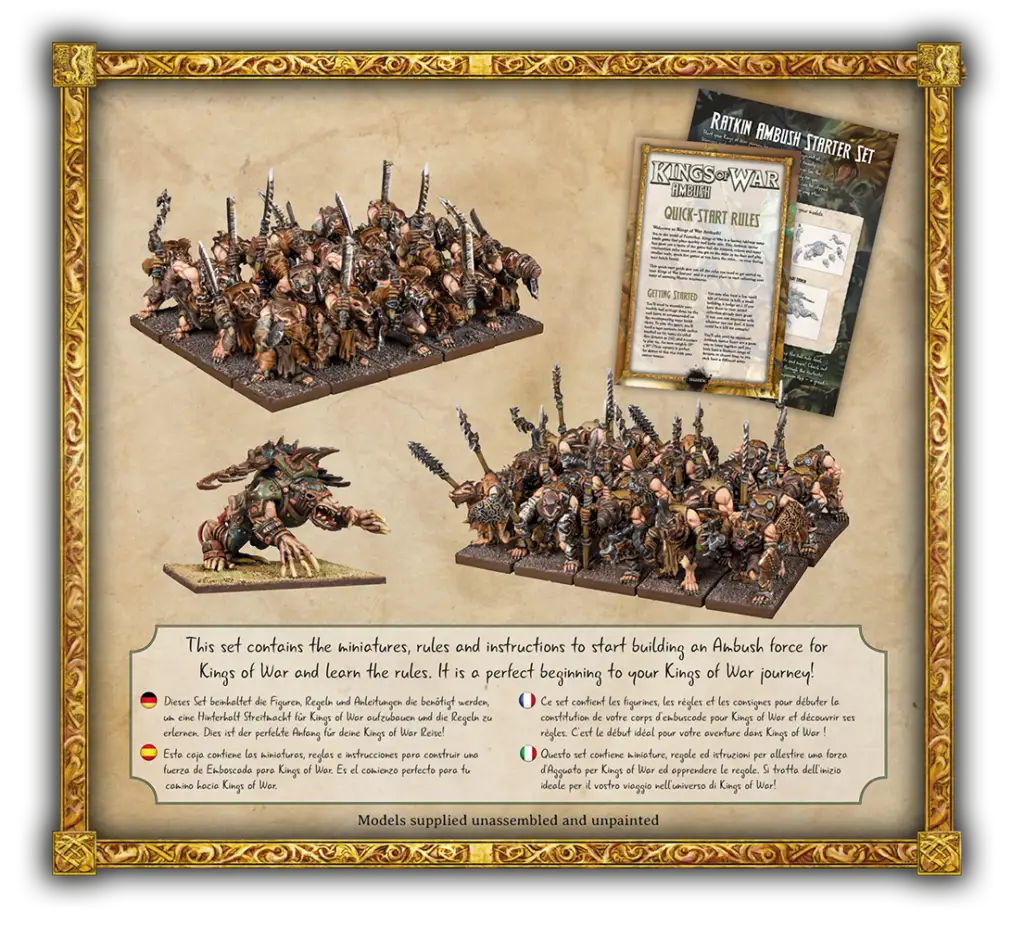 Kings of War: Ratkin - Ambush - Starter Set (EN) - Image 6