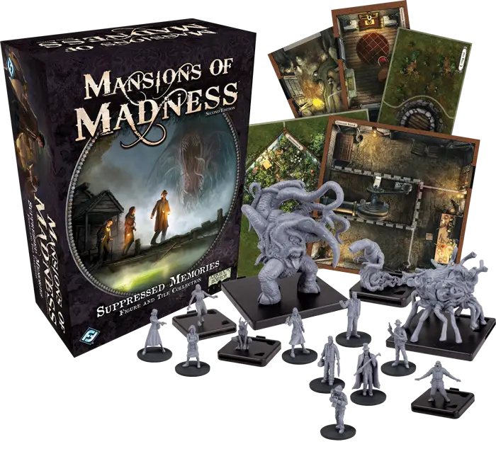 Mansions of Madness: Suppressed Memories Figure and Tile Collection (engl.)