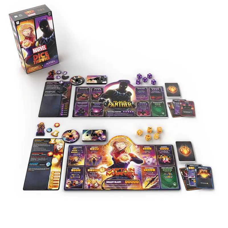Marvel: Dice Throne - Captain Marvel vs. Black Panther (EN) - Image 2